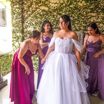 Novia atendida por JASS Estudio